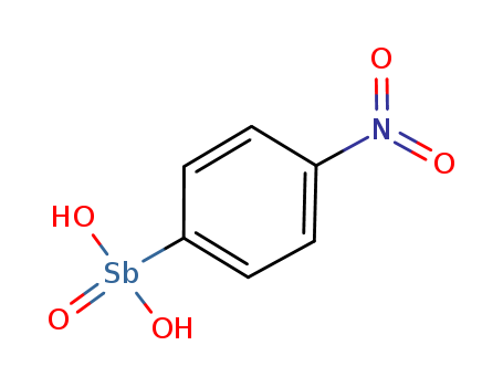 (4-nitrophenyl)stibonic acid cas  10247-92-4