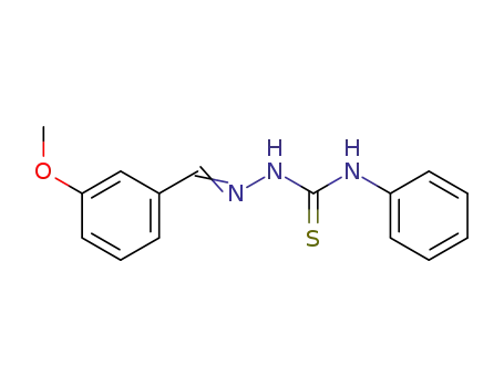 3-Methoxybenzaldehyde N-phenylthiosemicarbazone