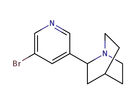 2-(5-bromopyridin-3-yl)-1-azabicyclo[2.2.2]octane