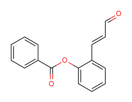 (E)-2-(3-oxoprop-1-en-1-yl)phenyl benzoate