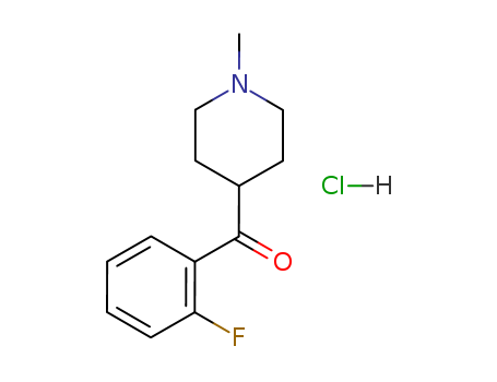 (2-Fluorophenyl)(1-methyl-4-piperidinyl)-methanone Hydrochloride