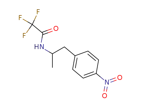 Molecular Structure of 3795-36-6 (Acetamide, 2,2,2-trifluoro-N-[1-methyl-2-(4-nitrophenyl)ethyl]-)