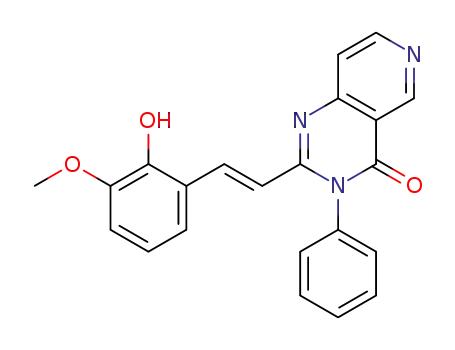 (E)-2-(2-hydroxy-3-methoxystyryl)-3-phenylpyrido[4,3-d]pyrimidin-4(3H)-one