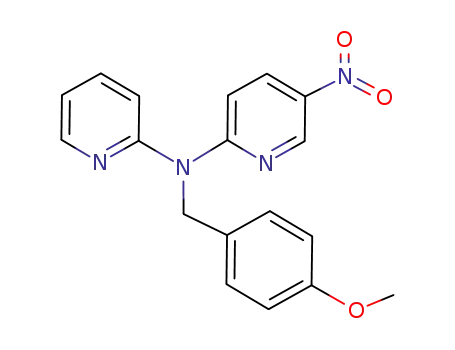 N-(4-methoxybenzyl)-N-(5-nitropyridin-2-yl)-N-(pyridin-2-yl)amine
