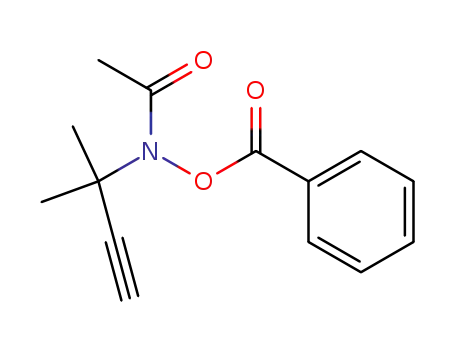N-(1,1-Dimethylpropargyl)-0-benzoylacetohydroxamic acid