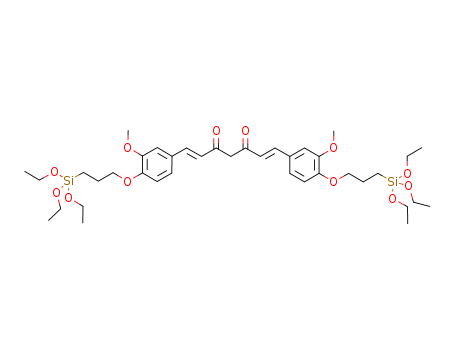 1,7-BIS(4-TRIETHOXYSILYLPROPOXY-3-METHOXYPHENYL)-1,6-HEPTADIENE-3,5-DIONE