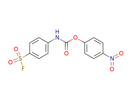 (4-nitrophenyl) N-(4-fluorosulfonylphenyl)carbamate cas  21975-94-0