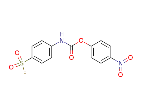 4-nitrophenyl [4-(fluorosulfonyl)phenyl]carbamate