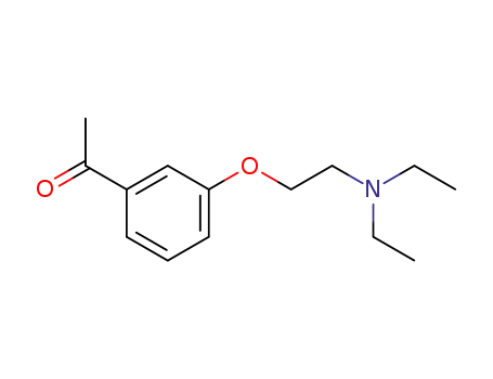 1-{3-[2-(디에틸아미노)에톡시]페닐}에타논