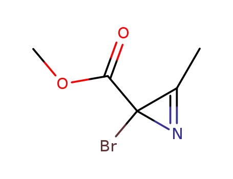 2H-Azirine-2-carboxylic acid, 2-bromo-3-methyl-, methyl ester