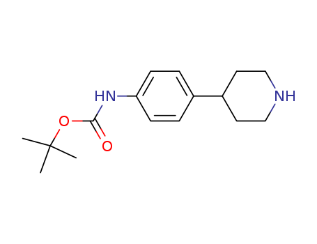tert-butyl N-(4-piperidin-4-ylphenyl)carbamate
