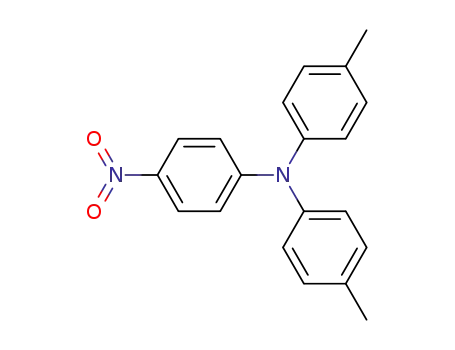 Molecular Structure of 20440-92-0 ((4-Nitrophenyl)-di-p-tolylamine)