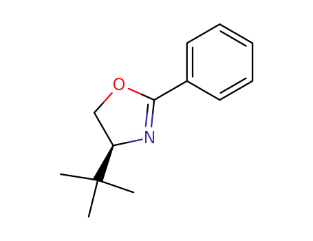 Oxazole, 4-(1,1-dimethylethyl)-4,5-dihydro-2-phenyl-, (4S)-
