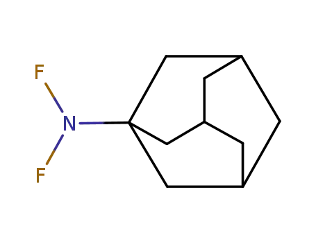 Molecular Structure of 52072-75-0 (1-difluoroaminoadamantane)