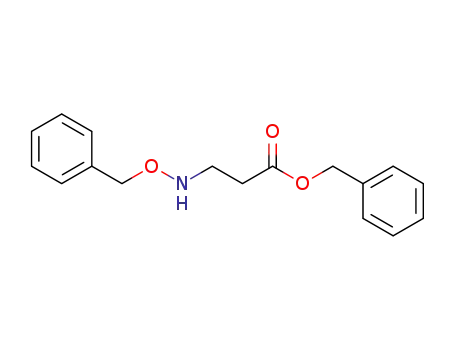 Molecular Structure of 88517-41-3 (benzyl N-(benzyloxy)-beta-alaninate)