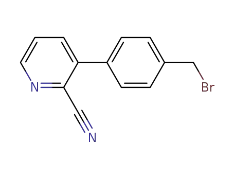 2-Cyano-3-(4-bromomethylphenyl)pyridine