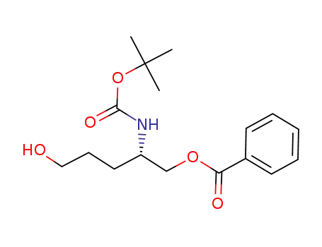 (S)-5-benzoyloxy-4-(tert-butoxycarbonylamino)pentan-1-ol