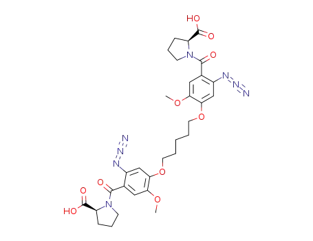 C<sub>31</sub>H<sub>36</sub>N<sub>8</sub>O<sub>10</sub>