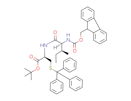 N-[(9-fluorenyl)methoxycarbonyl]-L-isoleucyl-S-(triphenylmethyl)-L-cysteine tert-butyl ester