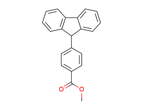 Molecular Structure of 1380543-24-7 (methyl 4-(9-fluorenyl)benzoate)