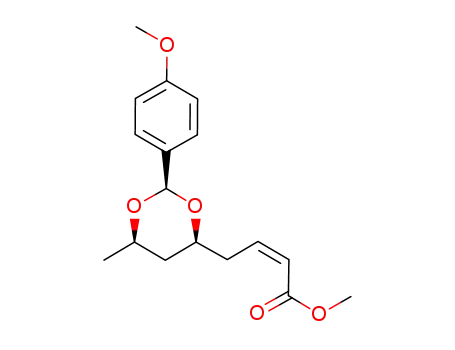 methyl (Z,5S,7R)-5,7-(4-methoxybenzylidenedioxy)oct-2-enoate