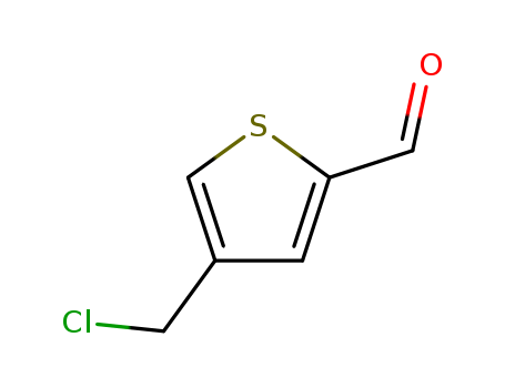2-Thiophenecarboxaldehyde, 4-(chloromethyl)-