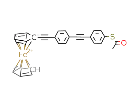 [(4-{[4-(acetylsulfanyl)phenyl]ethynyl}phenyl)ethynyl]ferrocene