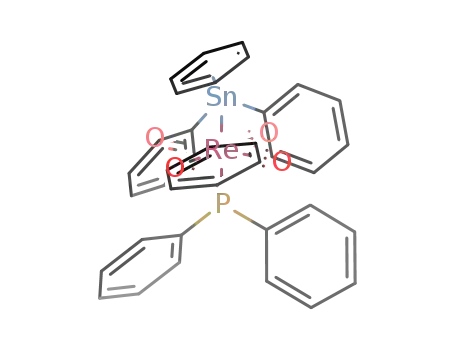 trans-tetracarbonyl(triphenylphosphine)(triphenylstannyl)rhenium