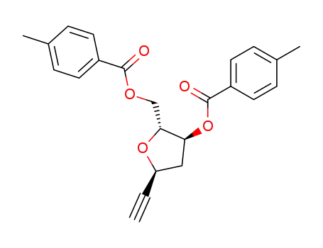 1-ethynyl-1,2-dideoxy-3,5-di-O-(4-toluoyl)-α-D-ribofuranose