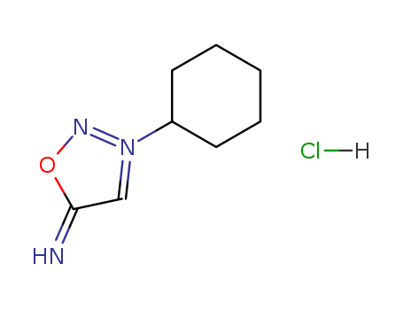 1,2,3-Oxadiazolium,5-amino-3-cyclohexyl-, chloride (1:1)