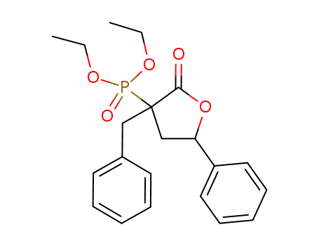 α-diethoxyphosphoryl-α-benzyl-γ-phenyl-γ-butyrolactone