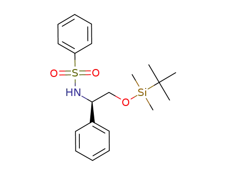 N-[(1R)-2-{[tert-butyl(dimethyl)silyl]oxy}-1-phenylethyl]benzenesulfonamide