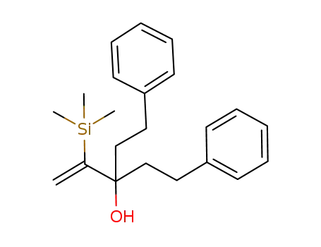 Molecular Structure of 919285-05-5 (Benzenepropanol, a-(2-phenylethyl)-a-[1-(trimethylsilyl)ethenyl]-)