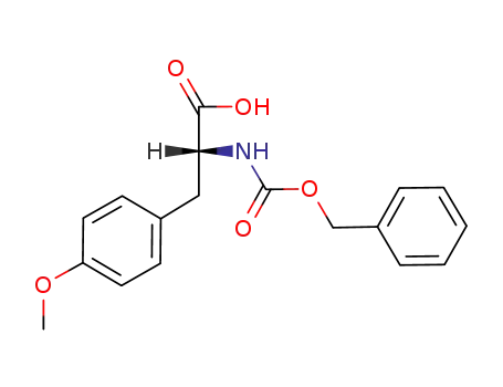 Molecular Structure of 65806-89-5 (Cbz-4-Methoxy-D-Phenylalanine)