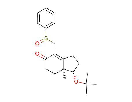 1β-tert.-butoxy-7aβ-methyl-4-(phenylsulfinylmethyl)-5,6,7,7a-tetrahydroindan-5-one