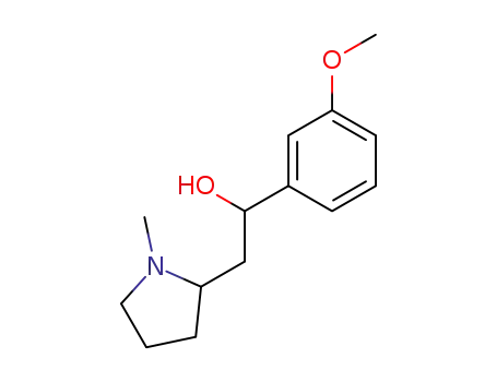 α-(3-메톡시페닐)-1-메틸-2-피롤리딘에탄올