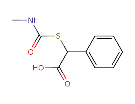 DL-[[(methylamino)carbonyl]thio]phenylacetic acid