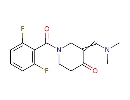 1-(2,6-difluorobenzoyl)-3-((dimethylamino)methylene)piperidin-4-one