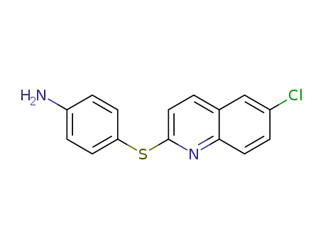 2-(4-aminophenylthio)-6-chloroquinoline