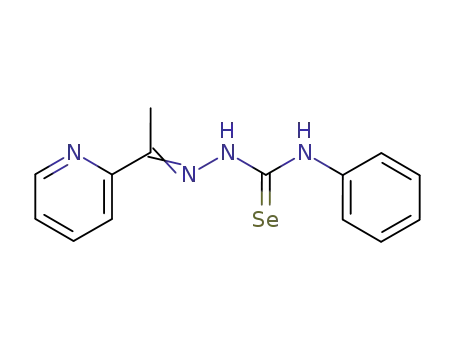 N-phenyl-2-<1-(2-pyridinyl)ethylidene>hydrazinecyrboselenoamide