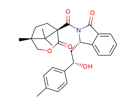 (3S)-3-[(2S)-2-hydroxy-2-(4-methylphenyl)ethyl]-2-[(1S,5R)-5,8,8-trimethyl-2-oxo-3-oxabicyclo[3.2.1]octane-1-carbonyl]-2,3-dihydroisoindol-1-one