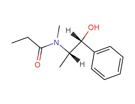 <i>N</i>-((1<i>S</i>,2<i>R</i>)-2-hydroxy-1-methyl-2-phenyl-ethyl)-<i>N</i>-methyl-propionamide