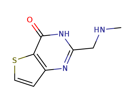 2-[(methylamino)methyl]thieno[3,2-d]pyrimidin-4(3H)-one(SALTDATA: HCl)