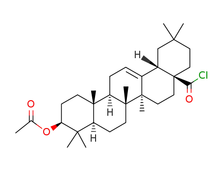acetic acid 3β-(olean-12-ene-28-chlorocarbonyl) ester