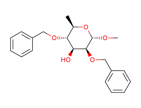 methyl 2,4-di-O-benzyl-6-deoxy-α-D-mannopyranoside