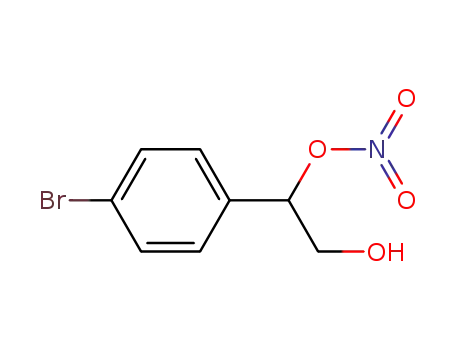 1-(4-bromophenyl)-2-hydroxyethyl nitrate