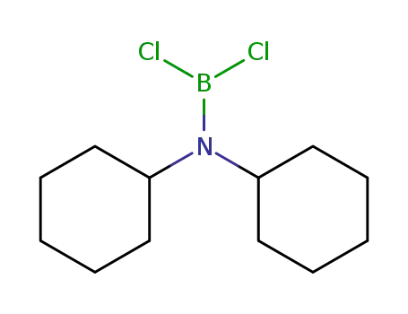 Molecular Structure of 100384-01-8 (Boranamine, 1,1-dichloro-N,N-dicyclohexyl-)
