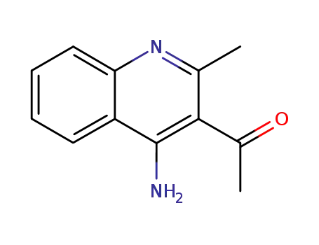 Molecular Structure of 71993-15-2 (1-(4-AMINO-2-METHYLQUINOLIN-3-YL)ETHANONE)