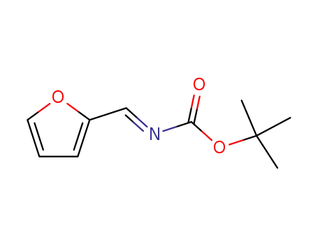 카르밤산, (2-푸라닐메틸렌)-, 1,1-디메틸에틸 에스테르, [N(E)]-(9CI)