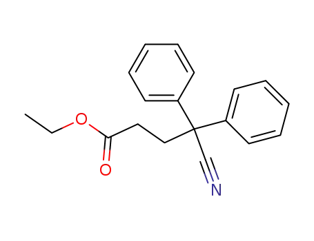 4-cyano-4,4-diphenyl-butyric acid ethyl ester